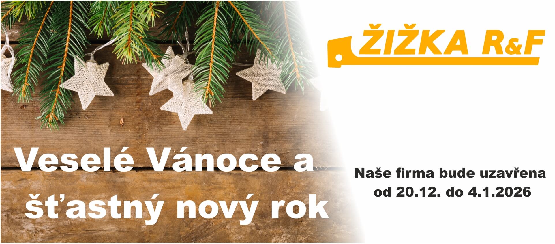 Vánoční otevírací doba 2025