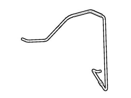 Pojezdová páka rukojeti Stiga Combi 181103525/0