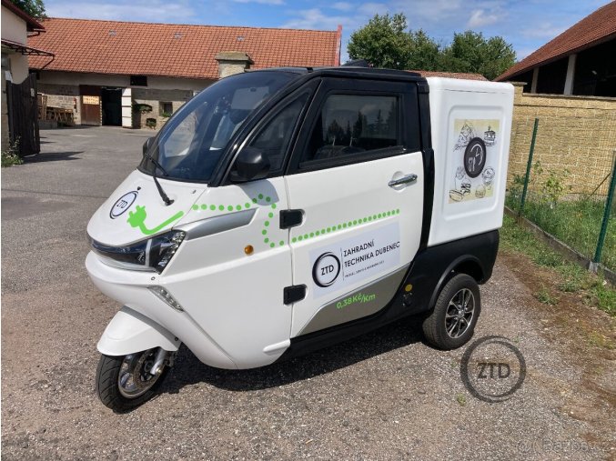 Městský Elektro Pick-up tříkolový