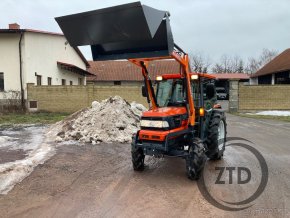 Kubota GL 321 Grandel s kabinou a nakladačem