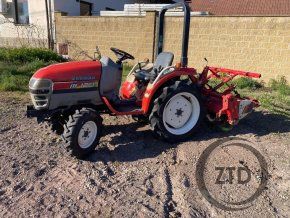 Malotraktor Yanmar AF 120 s rotavátorem
