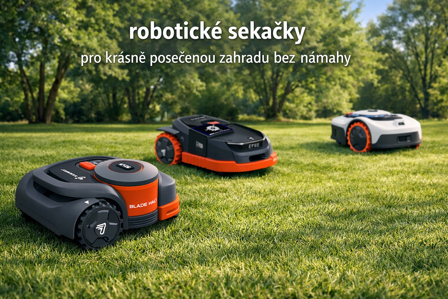 Robotické sekačky