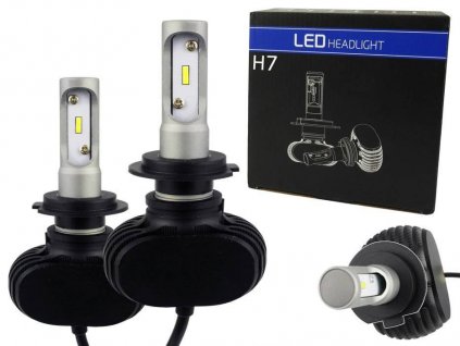 Sada LED zarovek H7 CSP 50W 8000 lm 2833 2