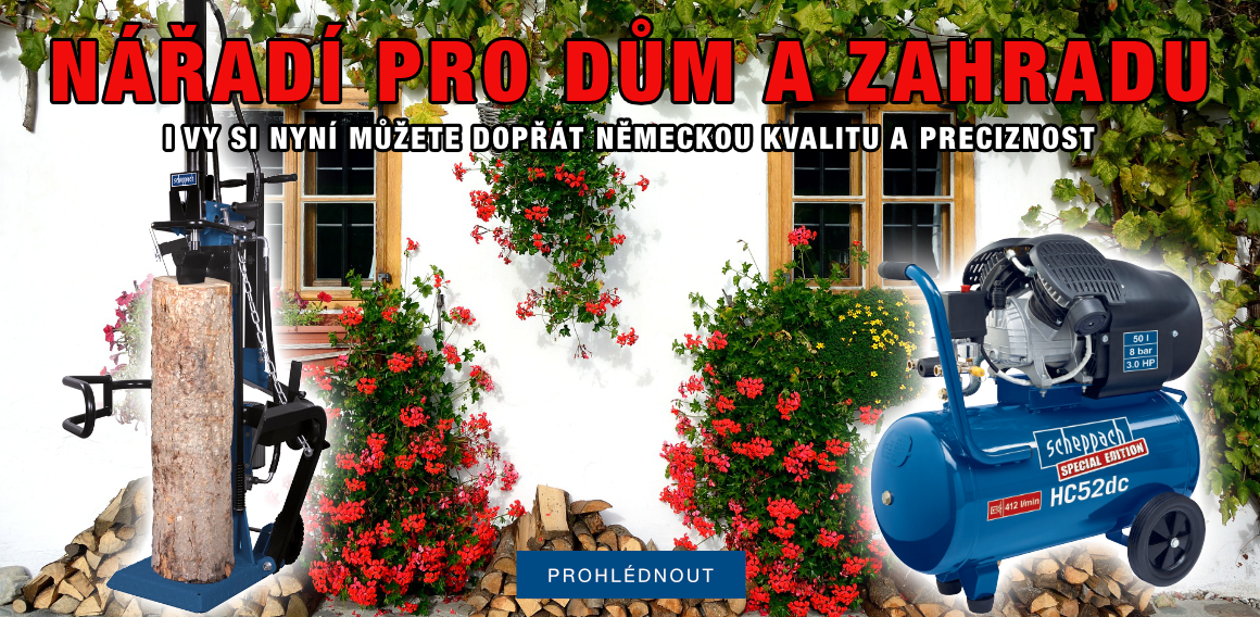 Nářadí pro dům a zahradu Scheppach Germany