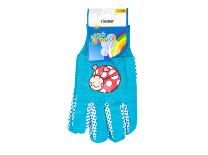 STOCKER - dětské pracovní rukavice modré