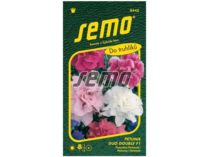 PETUNIE DUO DOUBLE F1 mnohokvětá 30 p