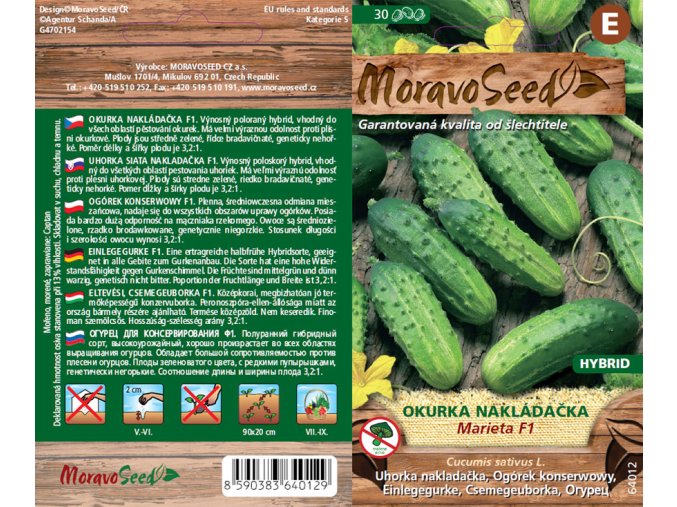 OKURKA MARIETA F1 - nakladačka 1.5 g