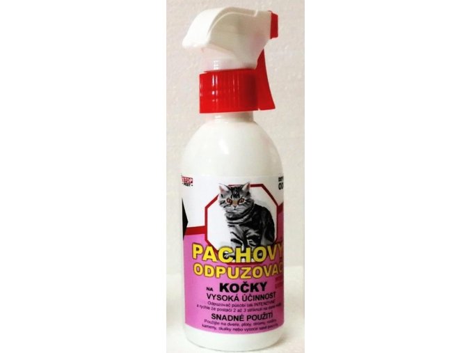 STOP-PEST - pachový odpuzovač kočky interiér 200 ml