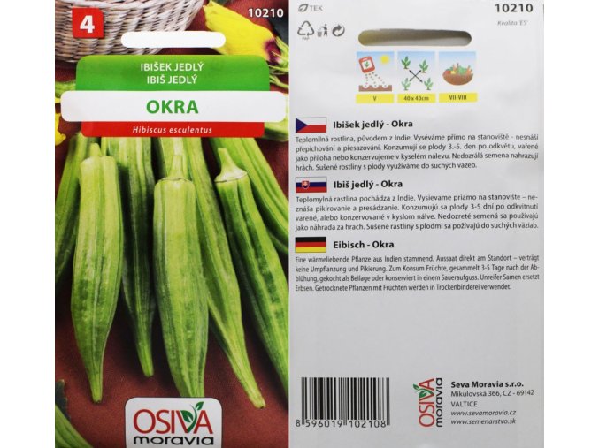 IBIŠEK JEDLÝ - OKRA 4 g