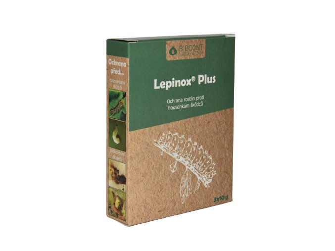 LEPINOX PLUS 3 x10 g - proti škůdcům housenkám