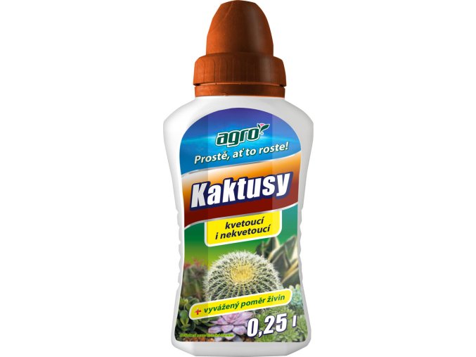 agro kapalne hnojivo pro kaktusy 0 25 l