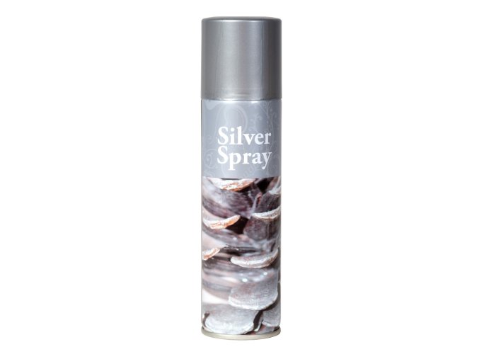 metalicka stribrna barva ve spreji 150 ml nc silver