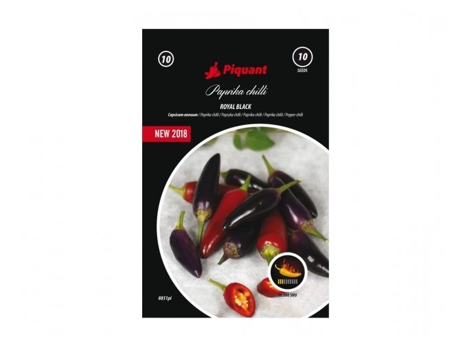 paprika chilli royal black 10 ks
