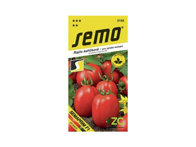 Rajče keř. kečup. Semaprim F1 40s