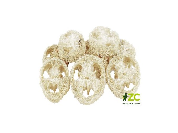 dekorace luffa platky belene 6 ks