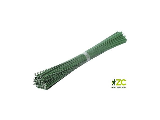 drat sekany zeleny 1mm 40cm
