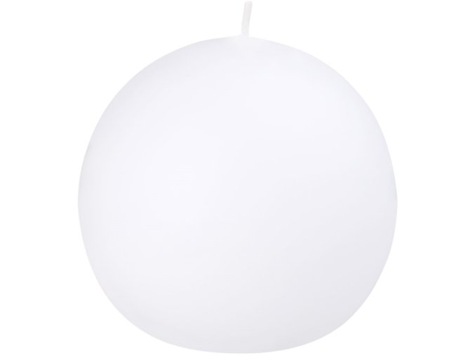 Svíčka koule 56 mm bílá