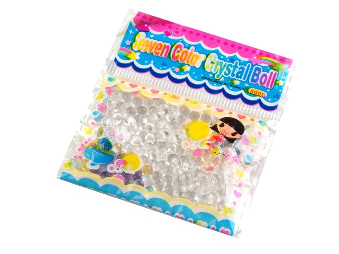 dekorace vodni perly gelove kulicky do vazy 12 mm