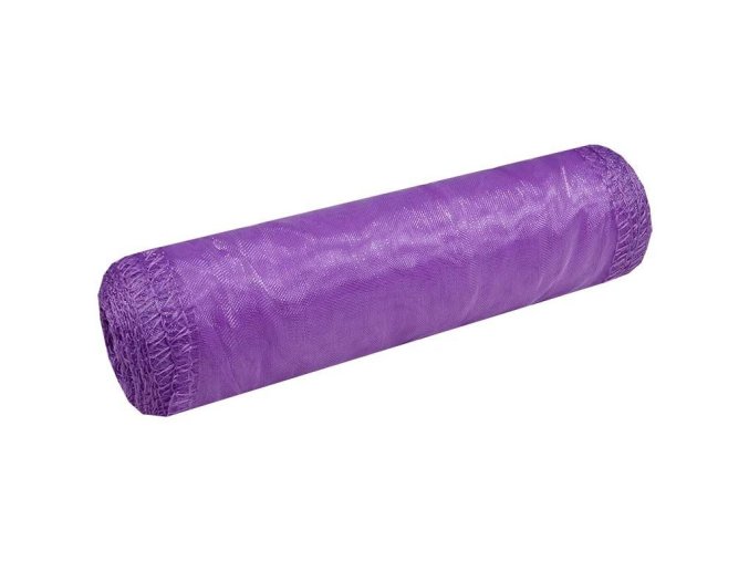 Stuha Organza 14.5 cm x 10 m - tm. fialová