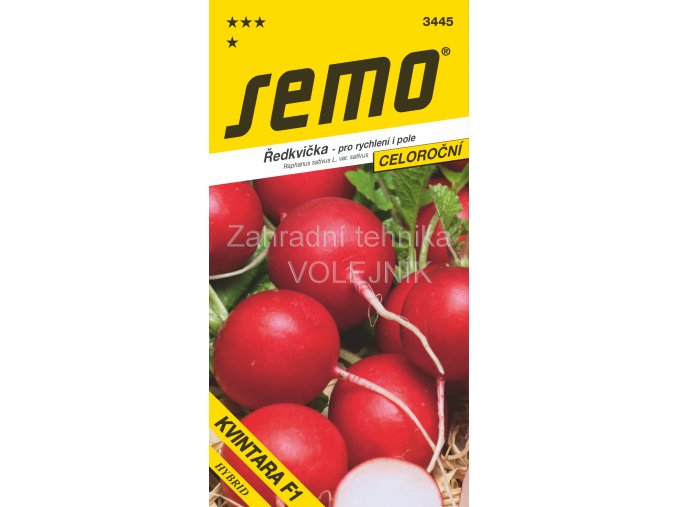 ŘEDKVIČKA KVINTARA F1 - celoroční červená 1.5 g