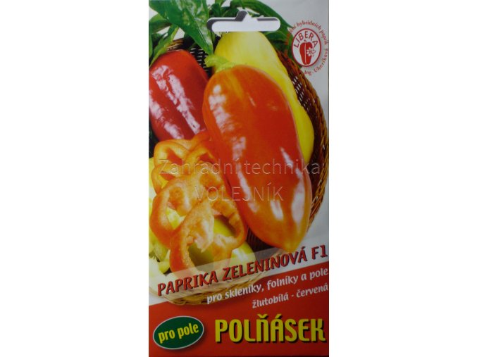 PAPRIKA POLŇÁSEK F1 - světle žlutá, zčervená 15 s