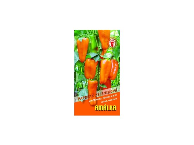 PAPRIKA AMÁLKA - oranžová zeleninová 15 - 20 s