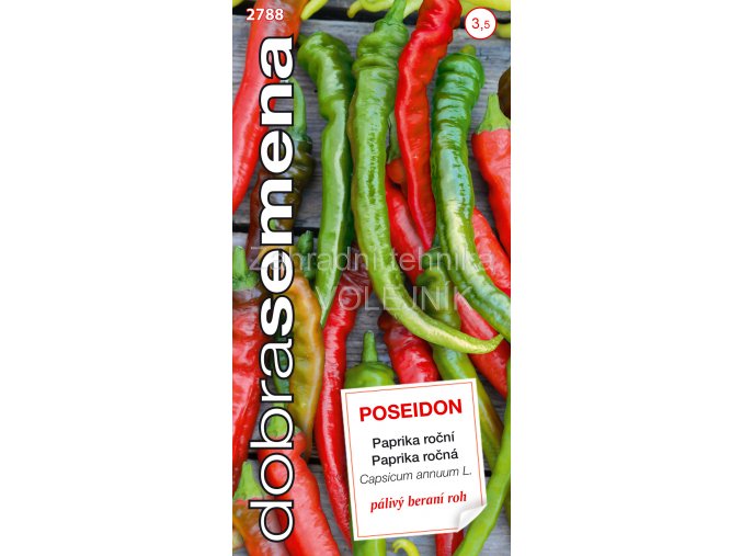 PAPRIKA POSEIDON - beraní roh pálivý 40 s