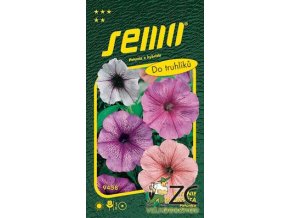 PETUNIE  MNOHOKVĚTÁ - směs s orchid. hvězdou 50 p