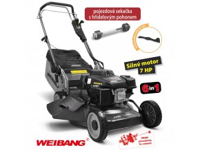 WEIBANG WB 507 SCV 6in1 - pojezdová sekačka s hřídelovým pohonem
