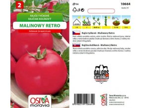 RAJČE TYČKOVÉ - MALINOWY RETRO