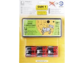 Odhaněč ultrazvukový - OdH1 slyšitelný s bateriemi  v blistru