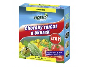 AGRO Choroby rajčat a okurek STOP 2 x 10 g - proti plísni