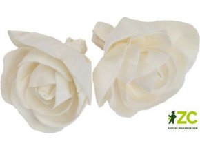 Dekorace - Sola Open Rose 6 cm - 2 ks