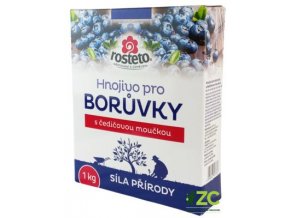 rosteto hnojivo s cedicovou mouckou boruvky 1 kg