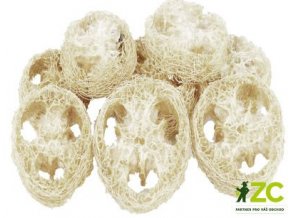 dekorace luffa platky belene 6 ks