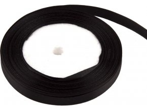 tuha satenova 1 cm x 23 m cerna