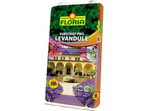floria substrat pro levandule a stredomorske rostliny 50 l