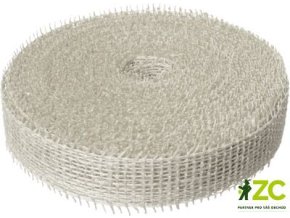 jutova stuha 4 cm x 25 m bila