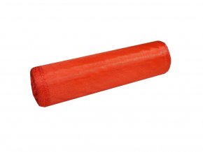 Stuha Organza 14.5 cm x 10 m - červenooranžová