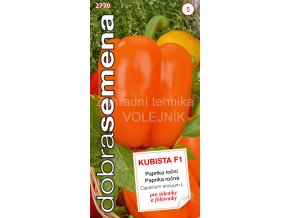PAPRIKA KUBISTA F1 - oranžová zeleninová 15 s