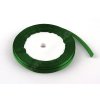 stuha satenova 0 65 cm x 23 m zelena