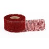 Stuha jutová jemná 5cm x 5m BORDÓ