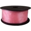 Stuha Organza snow 4 cm x 9,15 m - starorůžová