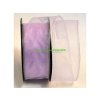 Stuha Organza 4 cm x 10 m - sv. fialová