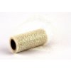 Stuha Fibre třpyt 10 cm x 4.6 m - bílá
