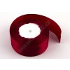 Stuha saténová 4 cm x 23 m - bordó