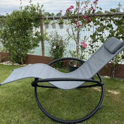 Záhradné hojdacie kreslo Siros- relaxačné