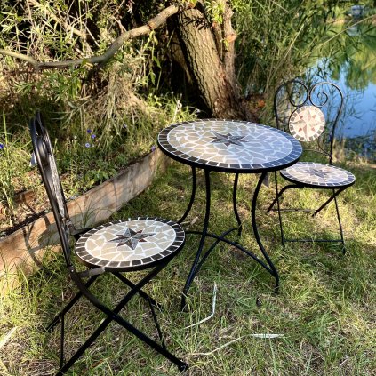 Mozaikový bistro set Amarillo