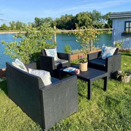 Záhradná zostava Aliberty pre 4 osoby