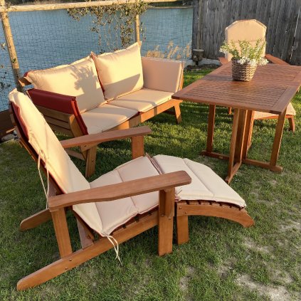 Záhradná drevená  zostava Fortuna